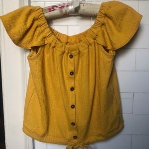 Madewell off the shoulder top